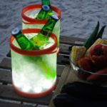 Bild von SISTECH SOLAR LED LATERNE ORANGE RGB