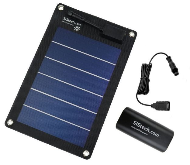 Bild von SOLARSET "SOLARCARD" 5V/5W TESLA SISPOWER-C