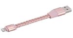 Bild von LIGHTNING  KABEL LEDER ROSE GOLD 11.5CM