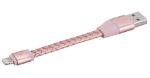 Bild von LIGHTNING  KABEL LEDER ROSE GOLD 11.5CM