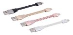 Bild von LIGHTNING  KABEL LEDER ROSE GOLD 11.5CM