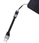 Bild von LIGHTNING KABEL LEDER SCHWARZ 11.5CM