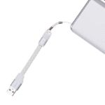 Bild von LIGHTNING KABEL LEDER WEISS 11.5CM